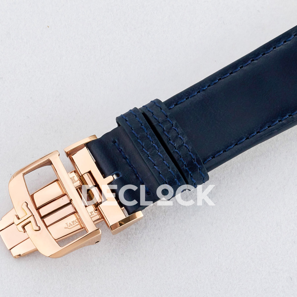 Jaeger-LeCoultre Reverso Tribute Duoface Small Seconds RG Blue MGF A854A