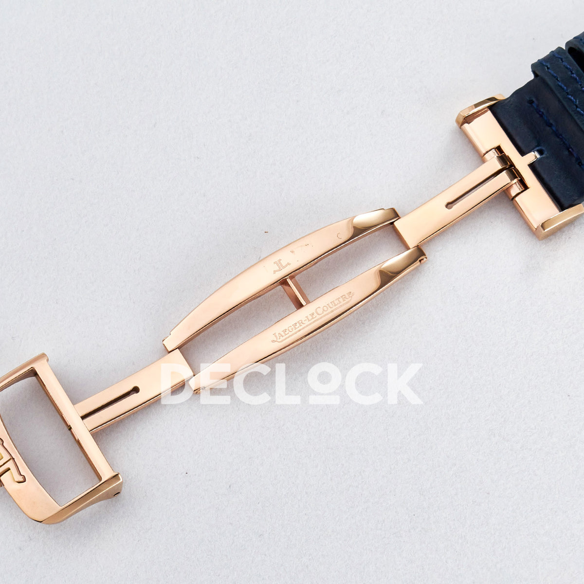 Jaeger-LeCoultre Reverso Tribute Duoface Small Seconds RG Blue MGF A854A
