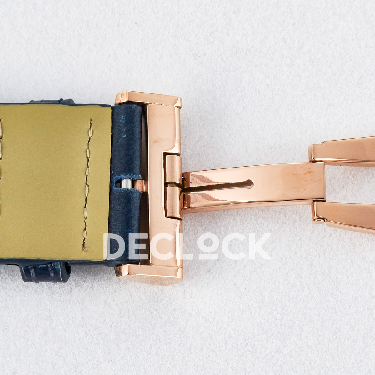 Jaeger-LeCoultre Reverso Tribute Duoface Small Seconds RG Blue MGF A854A