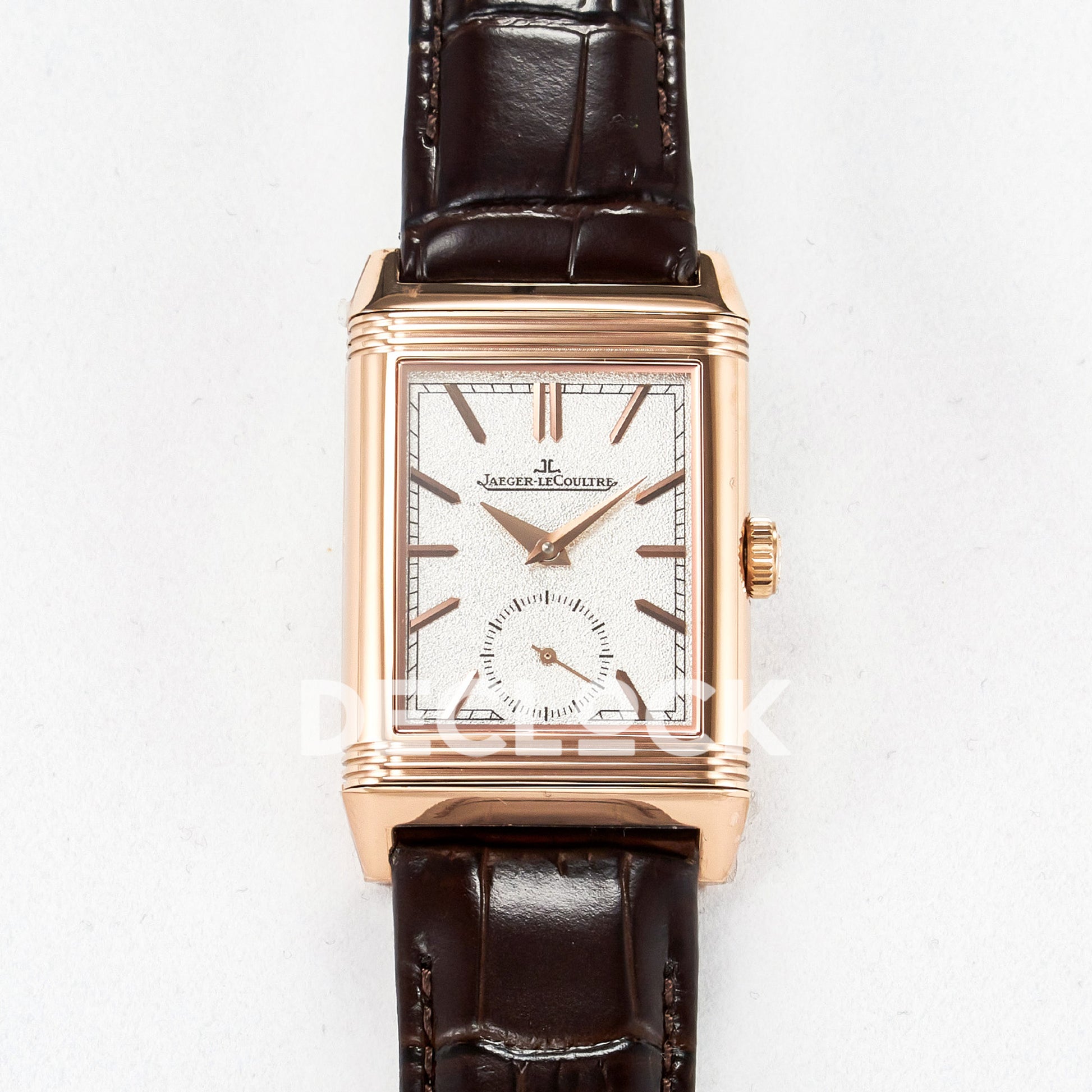 Jaeger-LeCoultre Reverso Tribute Duoface RG White 30x40mm MGF A854A