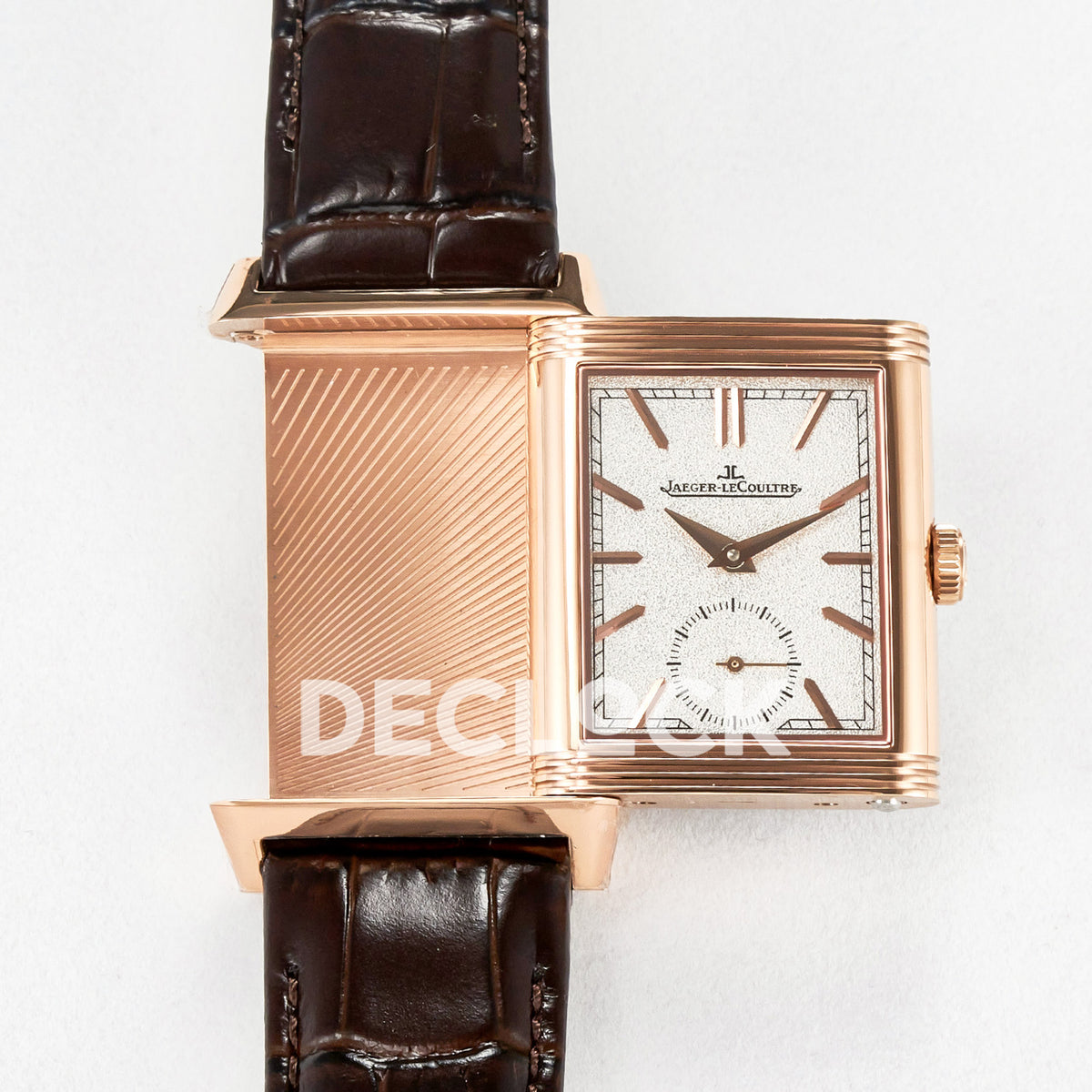 Jaeger-LeCoultre Reverso Tribute Duoface RG White 30x40mm MGF A854A