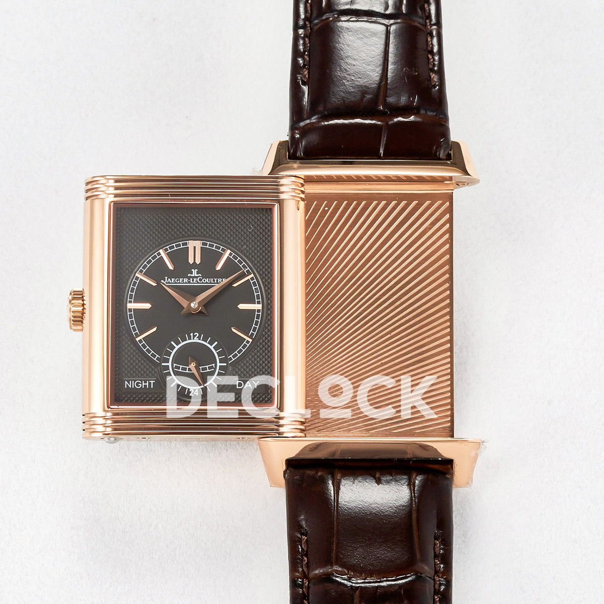 Jaeger-LeCoultre Reverso Tribute Duoface RG White 30x40mm MGF A854A