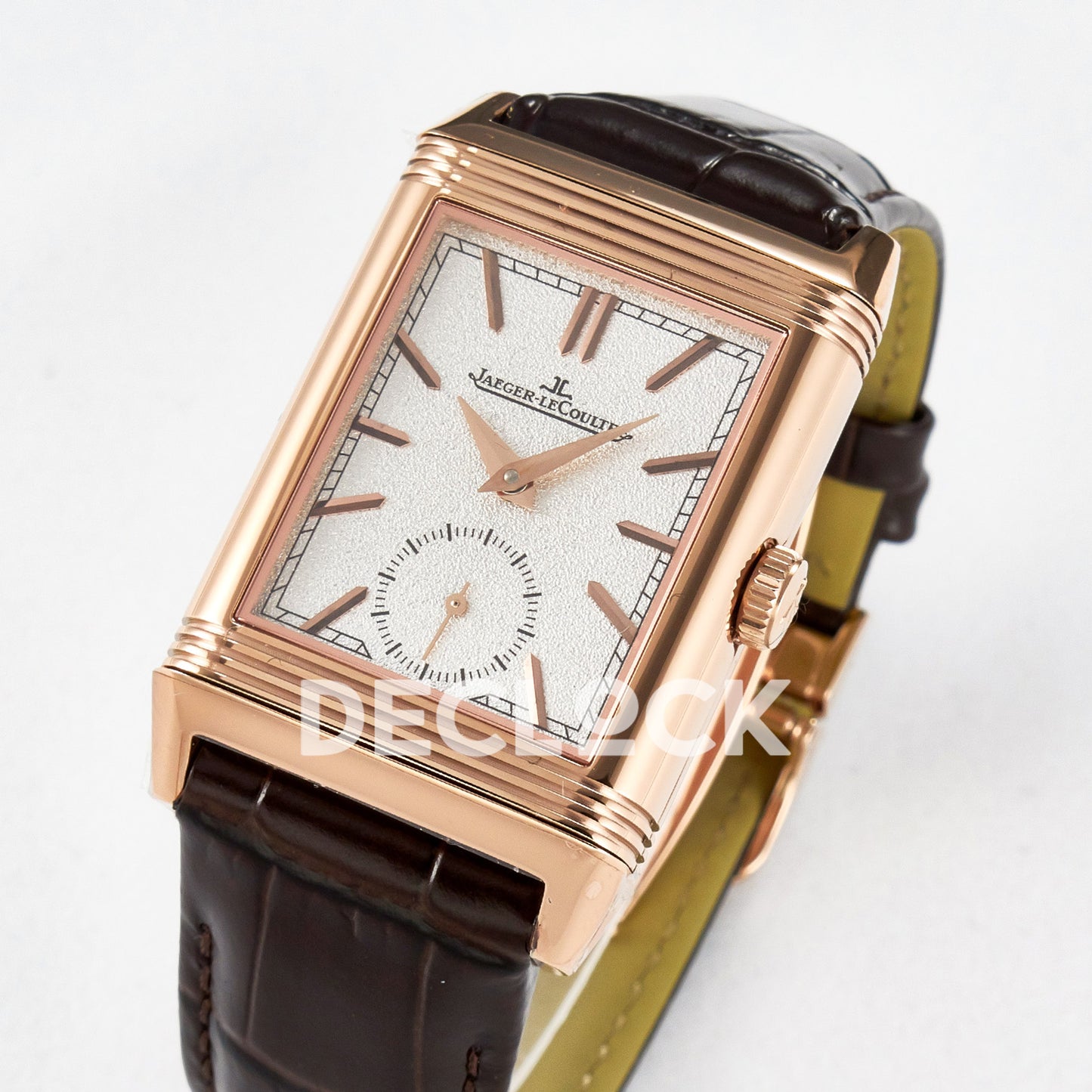 Jaeger-LeCoultre Reverso Tribute Duoface RG White 30x40mm MGF A854A