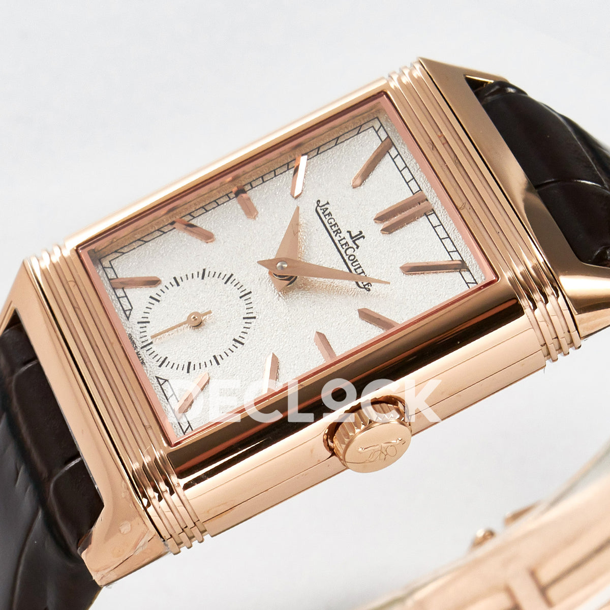 Jaeger-LeCoultre Reverso Tribute Duoface RG White 30x40mm MGF A854A