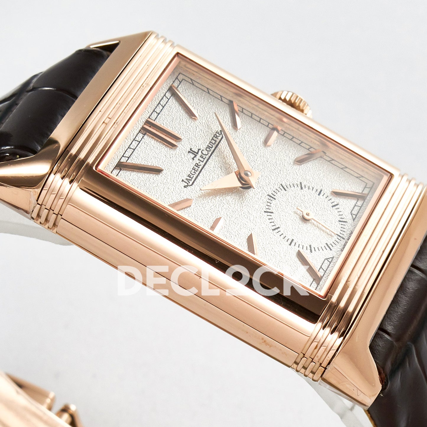 Jaeger-LeCoultre Reverso Tribute Duoface RG White 30x40mm MGF A854A