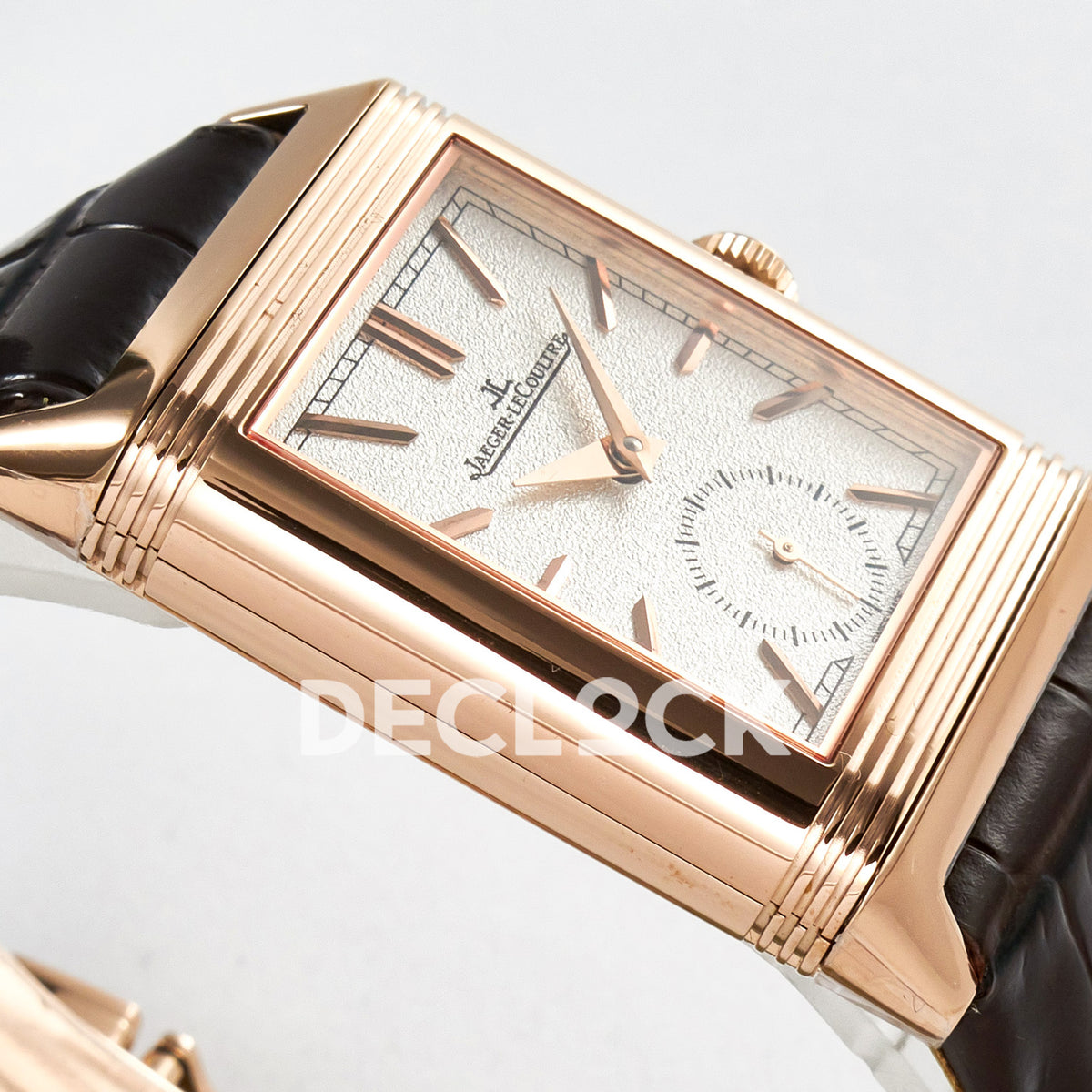 Jaeger-LeCoultre Reverso Tribute Duoface RG White 30x40mm MGF A854A
