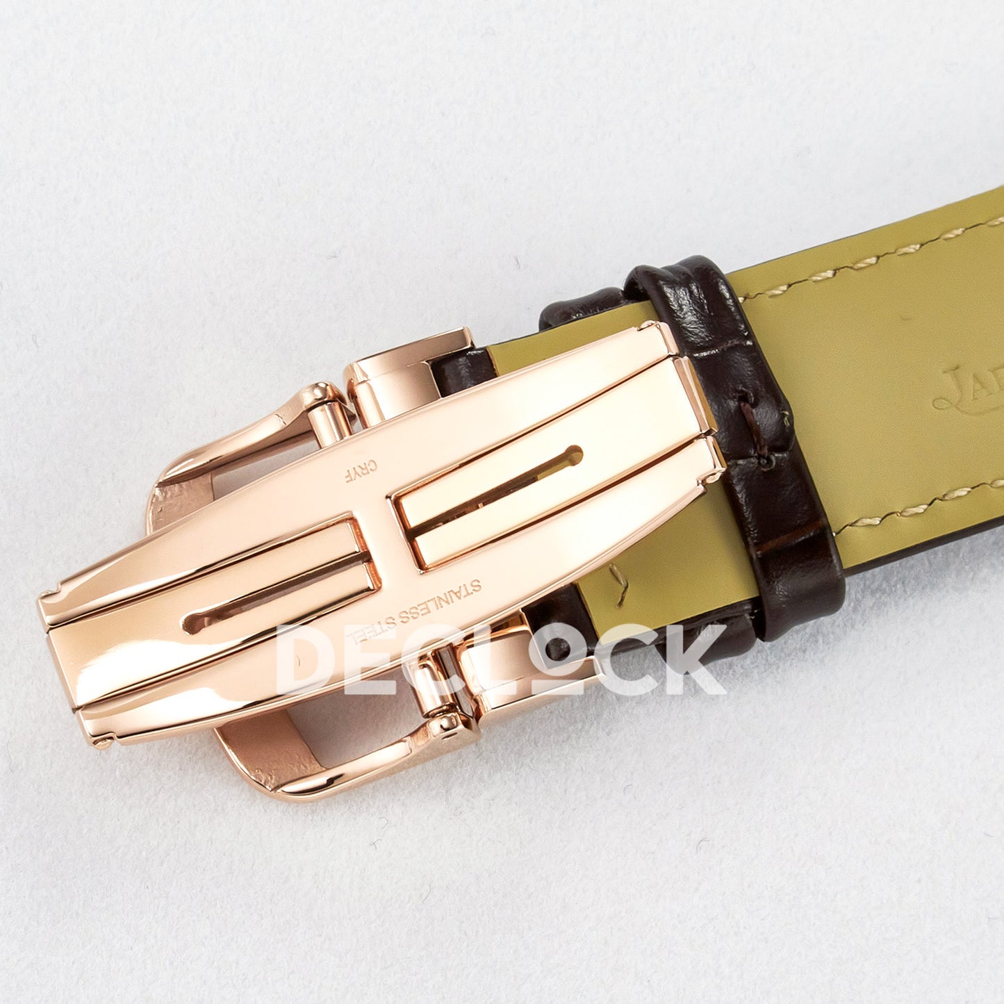 Jaeger-LeCoultre Reverso Tribute Duoface RG White 30x40mm MGF A854A