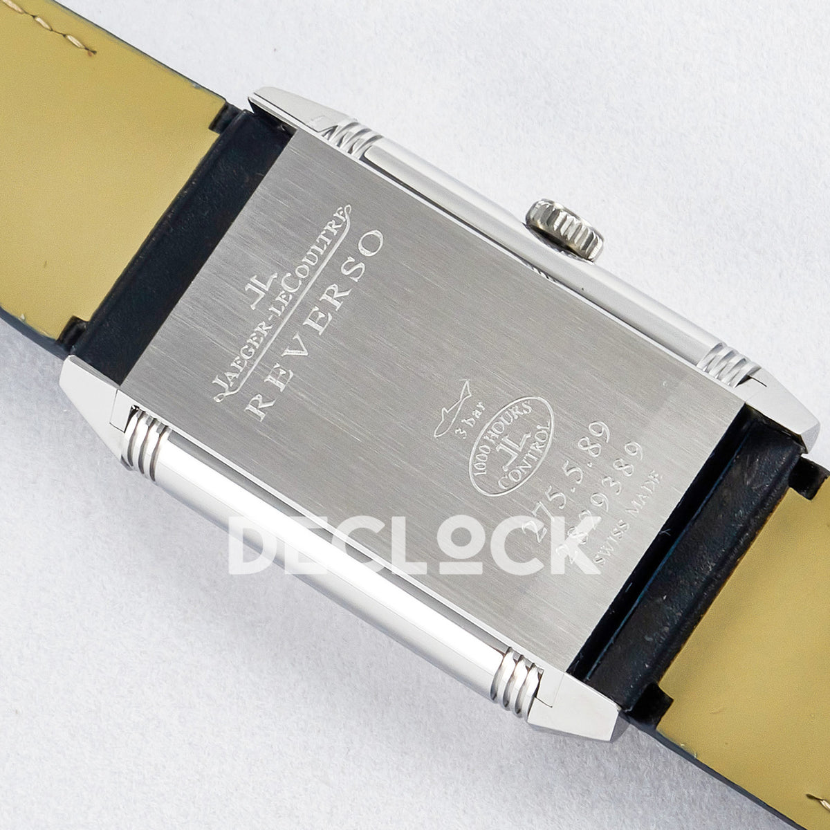 Jaeger-LeCoultre Reverso Tribute Duoface Small Seconds SS Blue MGF A854A