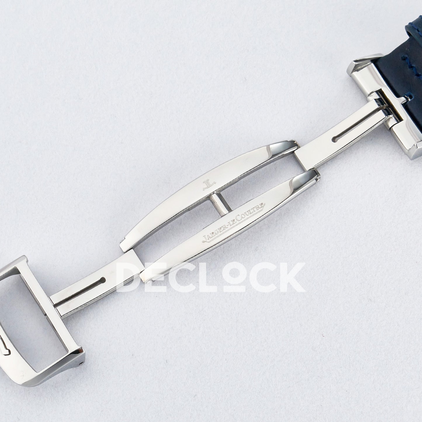 Jaeger-LeCoultre Reverso Tribute Duoface Small Seconds SS Blue MGF A854A