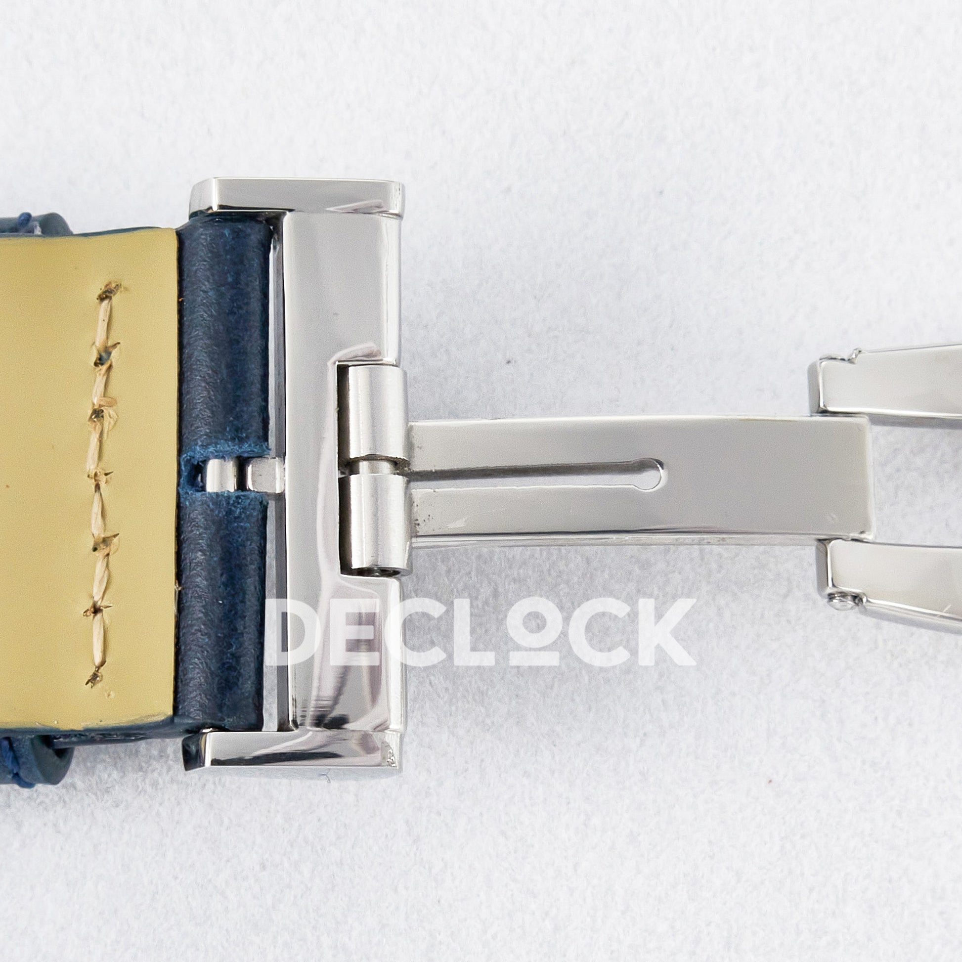 Jaeger-LeCoultre Reverso Tribute Duoface Small Seconds SS Blue MGF A854A