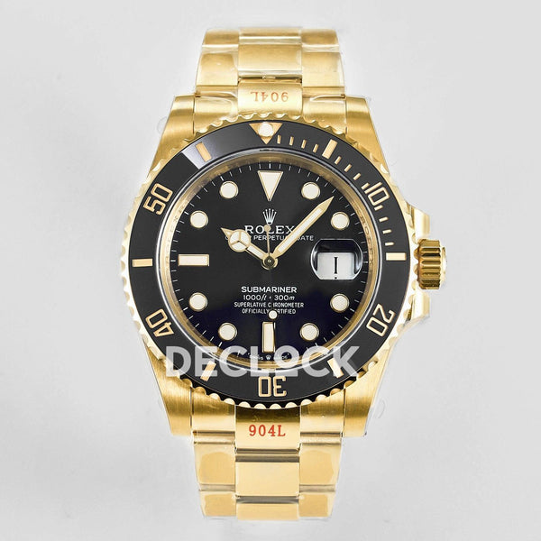 Replica Rolex Submariner 41 126618 LN YG Blue Ceramic 904L Steel VSF 1:1 Best Edition VS3235 |  Declock.