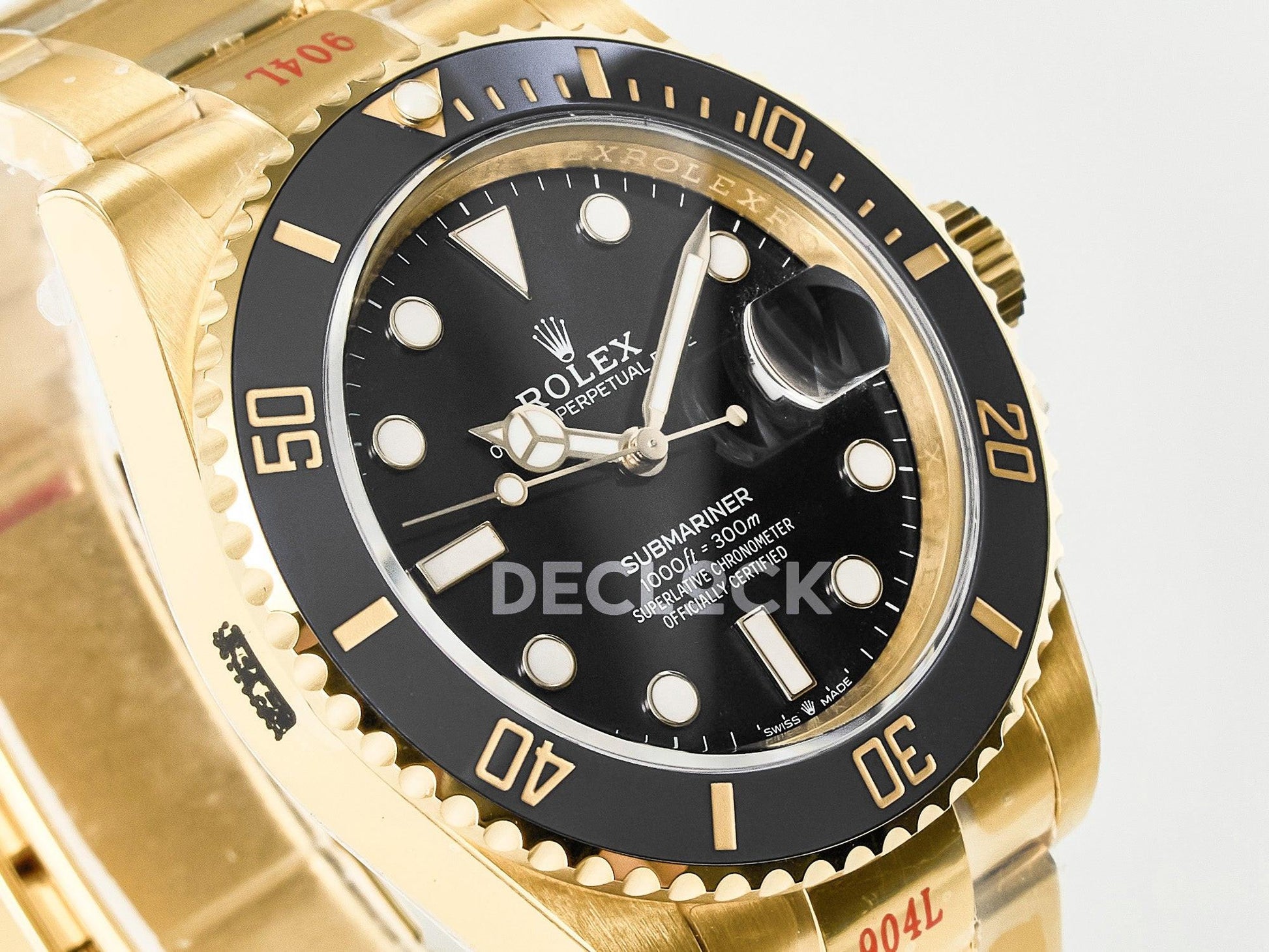 Replica Rolex Submariner 41 126618 LN YG Blue Ceramic 904L Steel VSF 1:1 Best Edition VS3235 |  Declock.