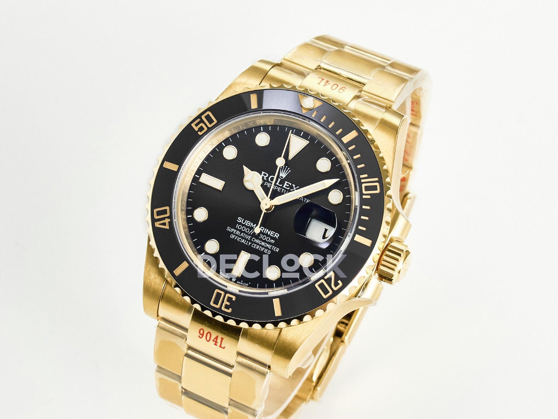 Replica Rolex Submariner 41 126618 LN YG Blue Ceramic 904L Steel VSF 1:1 Best Edition VS3235 |  Declock.