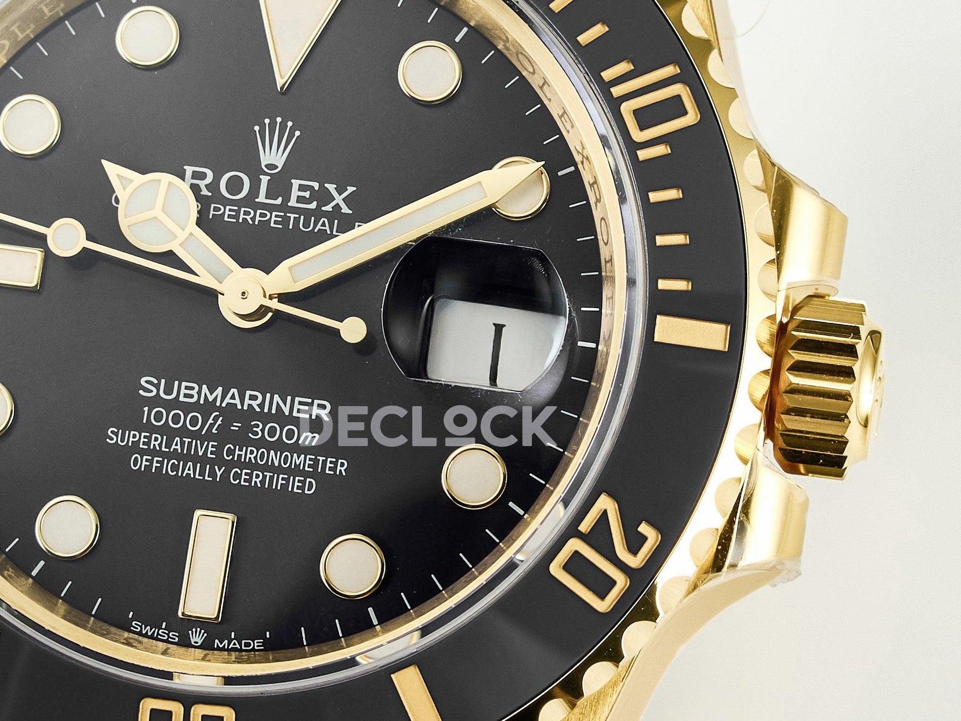 Replica Rolex Submariner 41 126618 LN YG Blue Ceramic 904L Steel VSF 1:1 Best Edition VS3235 |  Declock.