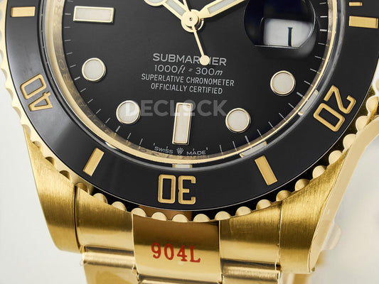 Replica Rolex Submariner 41 126618 LN YG Blue Ceramic 904L Steel VSF 1:1 Best Edition VS3235 | Declock.