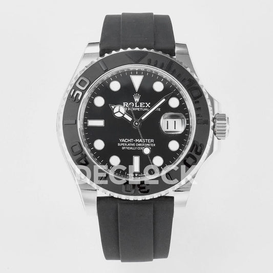 Replica Rolex Yacht-Master 226659 Clean 1:1 WG on Oysterflex Strap |  Declock.