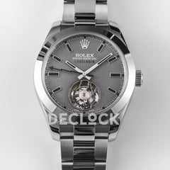 Replica Rolex Milgauss Label Noir Tourbillon