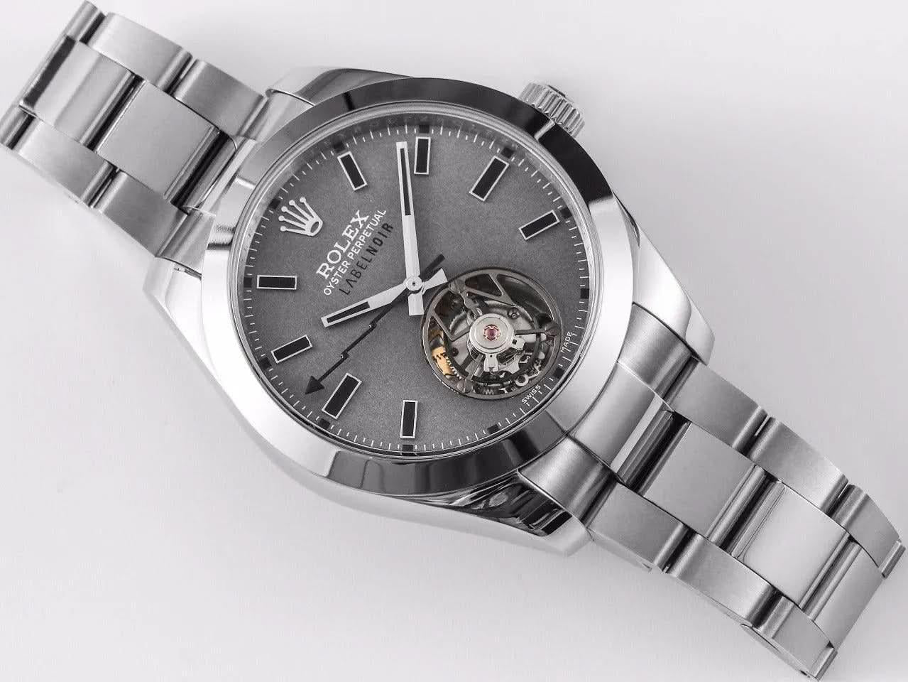 Replica Rolex Milgauss Label Noir Tourbillon |  Declock.