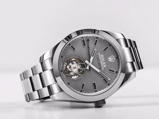 Replica Rolex Milgauss Label Noir Tourbillon | Declock.
