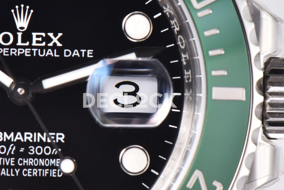 Replica Rolex Submariner 116610LV "Strabucks" Green Ceramic |  Declock.