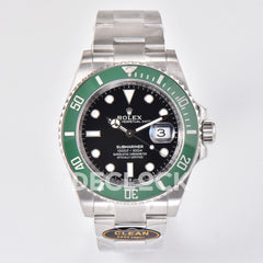 Submariner 116610LV "Strabucks" Green Ceramic