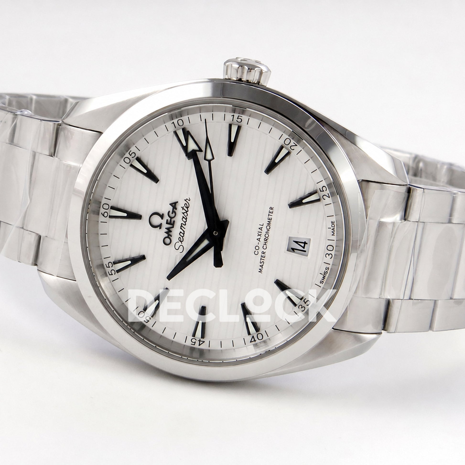 Omega Seamaster Aqua Terra 38mm White Dial VSF A8800 Replica