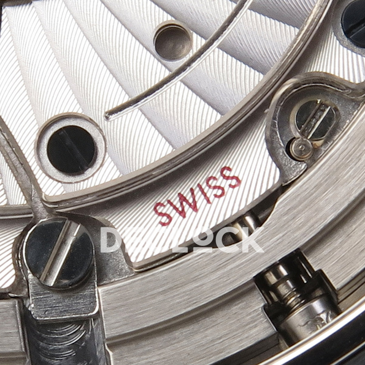 Omega Seamaster Diver 300M ORF Blue Steel Rose Gold 8800 Free Sprung — jewel engraving