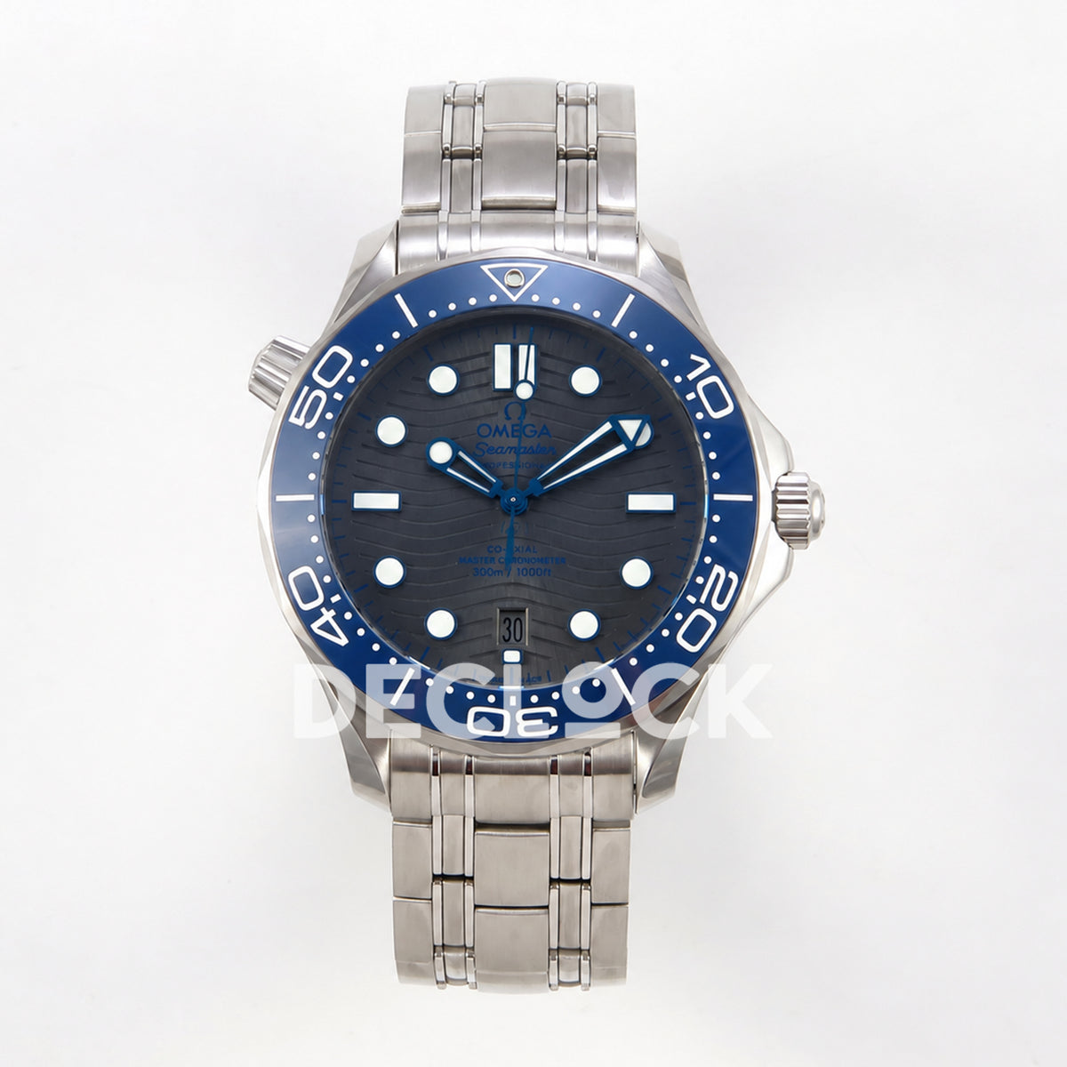 Omega Seamaster Diver 300M ORF gray dial steel 8800 Free Sprung — front view