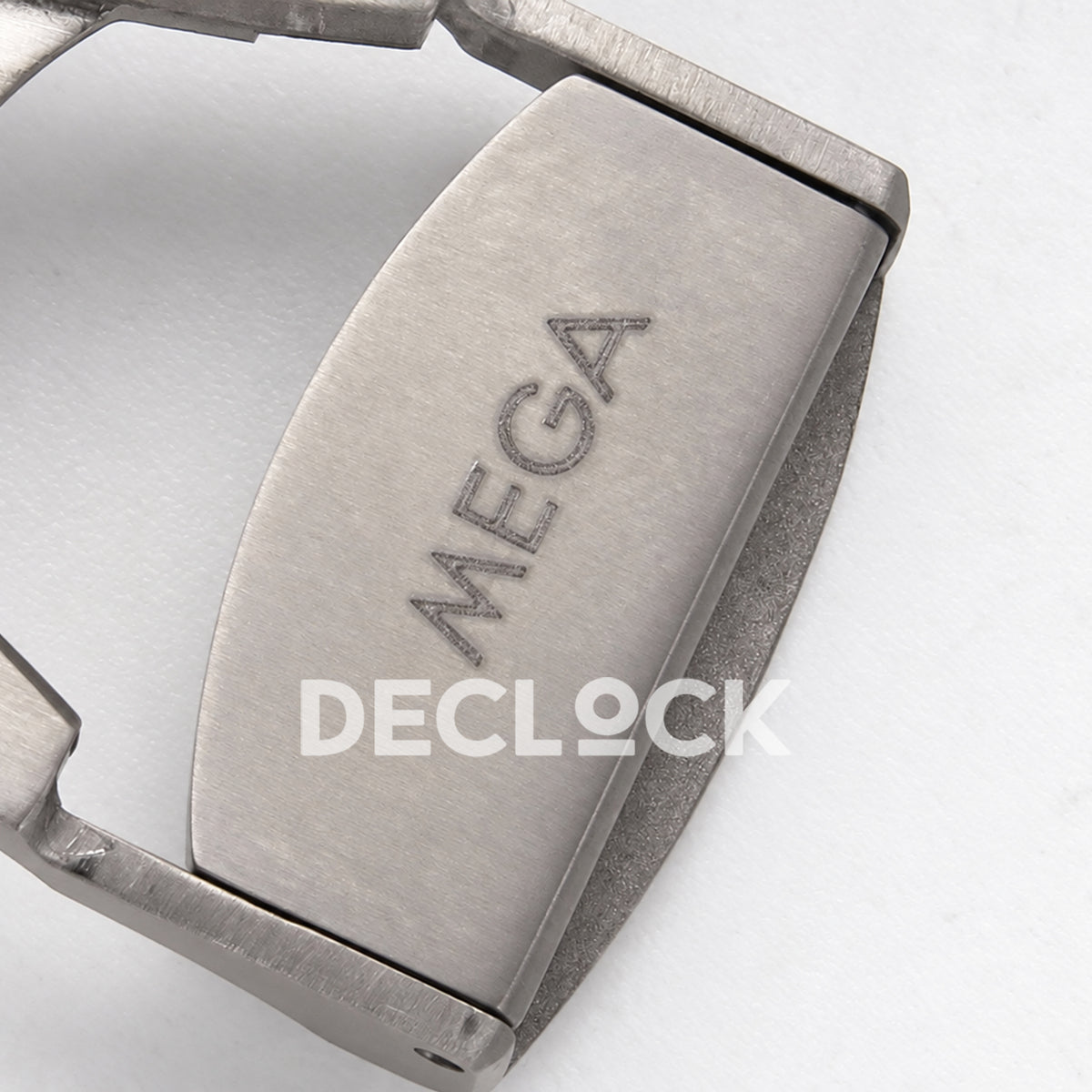 Omega Seamaster Diver 300M No Time To Die ORF titanium mesh 8806 Free Sprung — omega clasp engraving