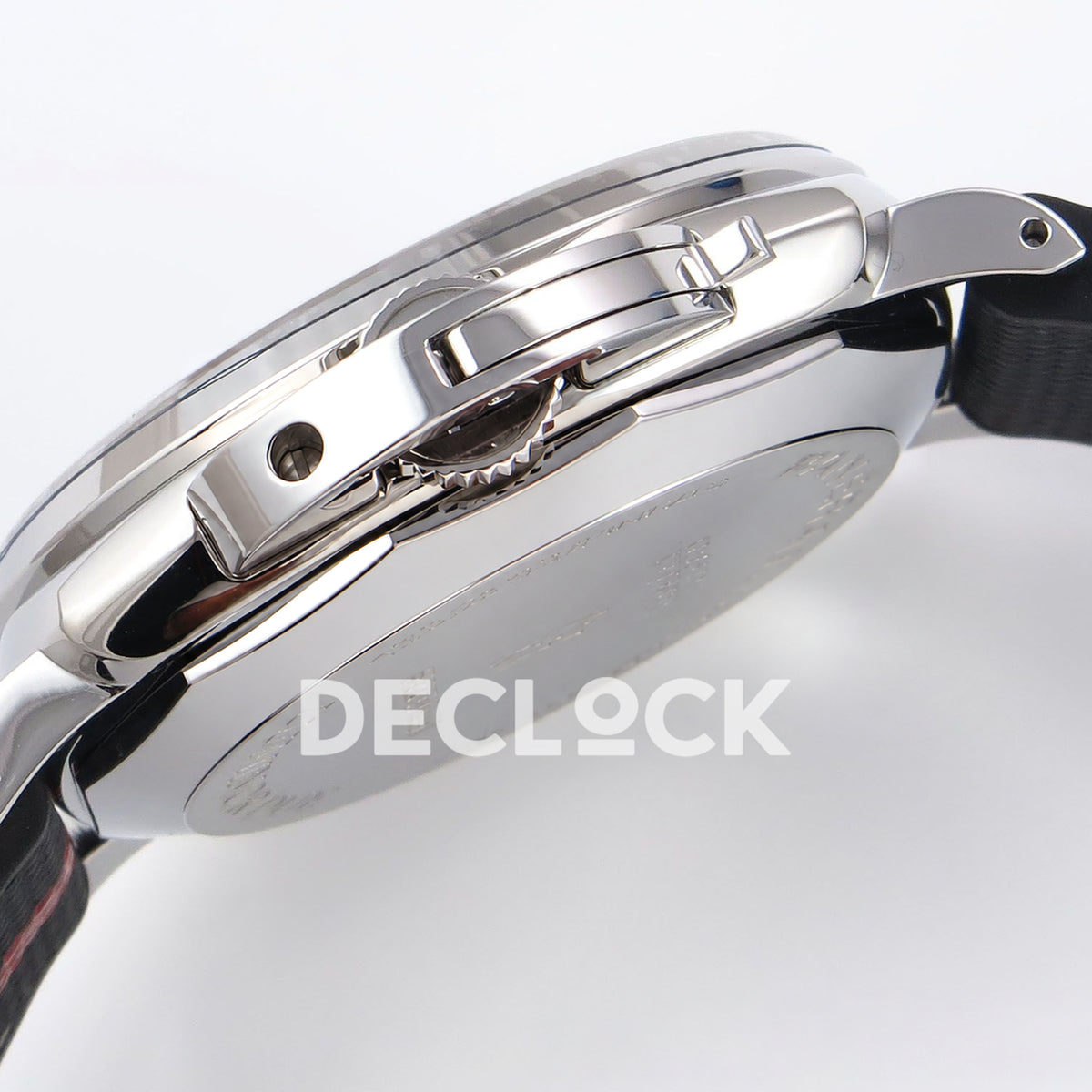 Panerai Luminor Due Luna Rossa PAM01381 White Dial VSF P900 replica - crown guard