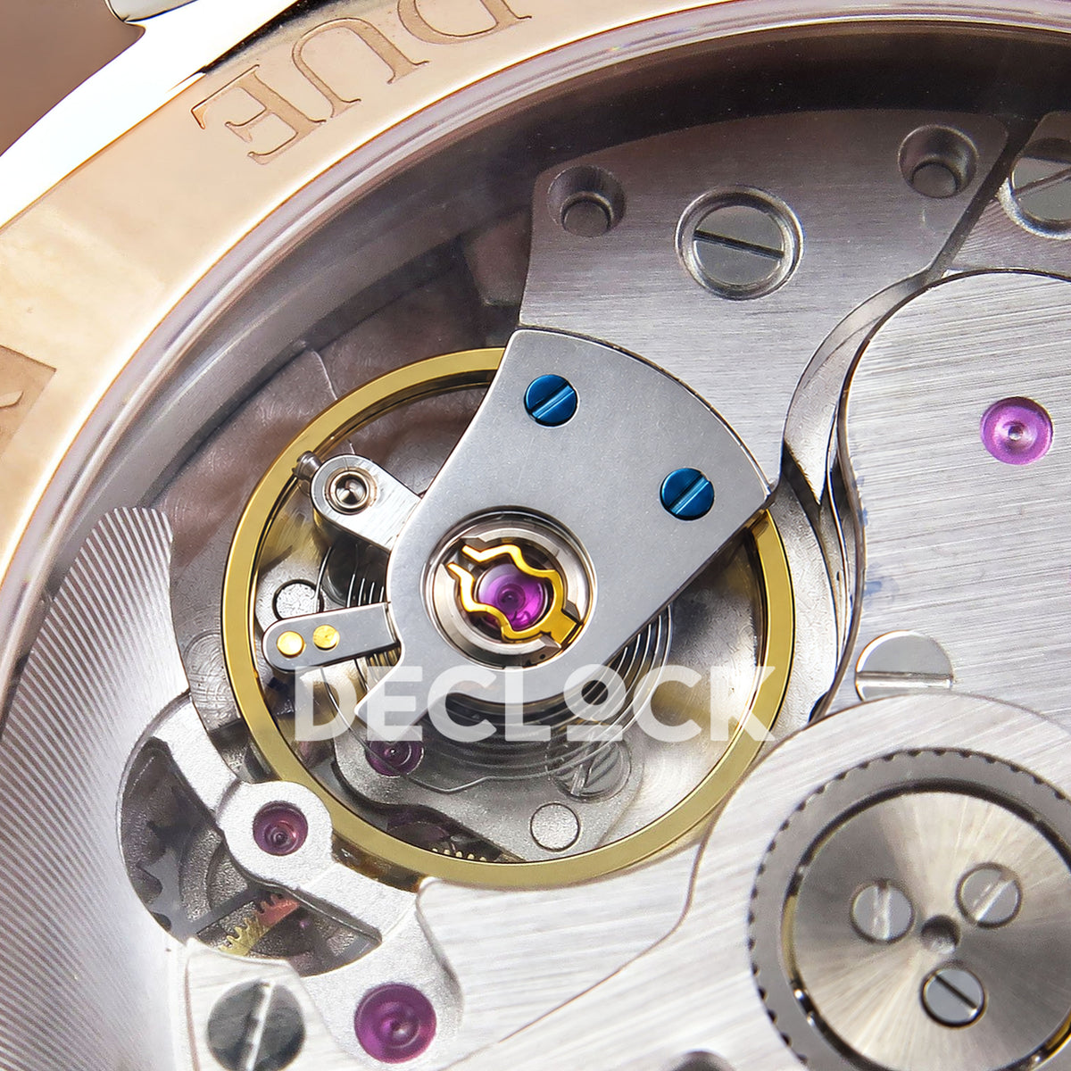 Panerai Luminor Due PAM01336 White Black Leather VSF P900 replica - balance detail