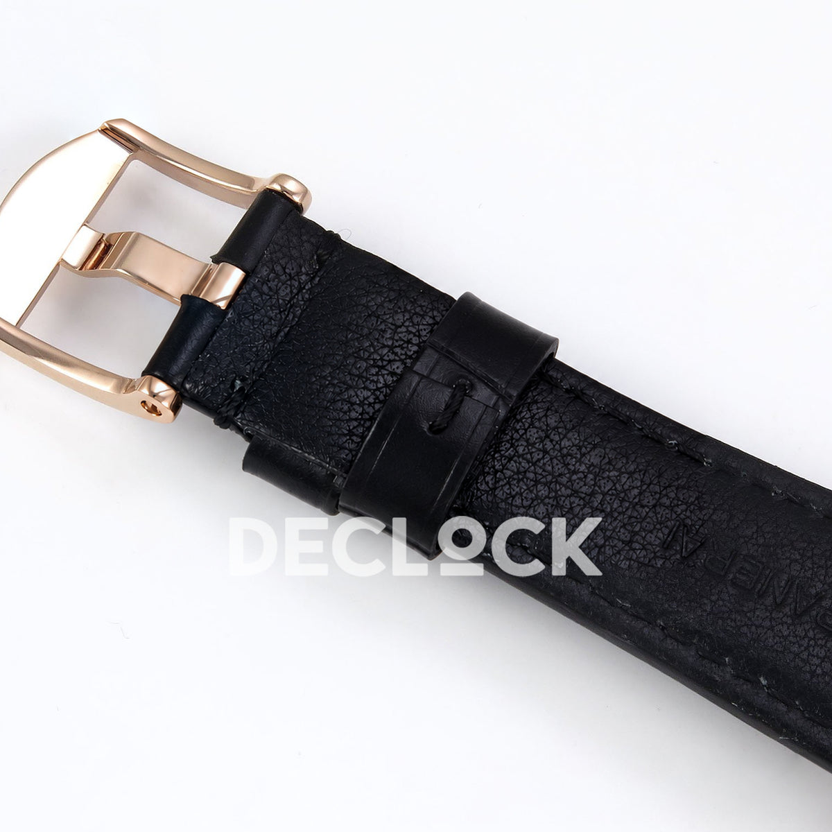 Panerai Luminor Due PAM01336 White Black Leather VSF P900 replica - strap reverse