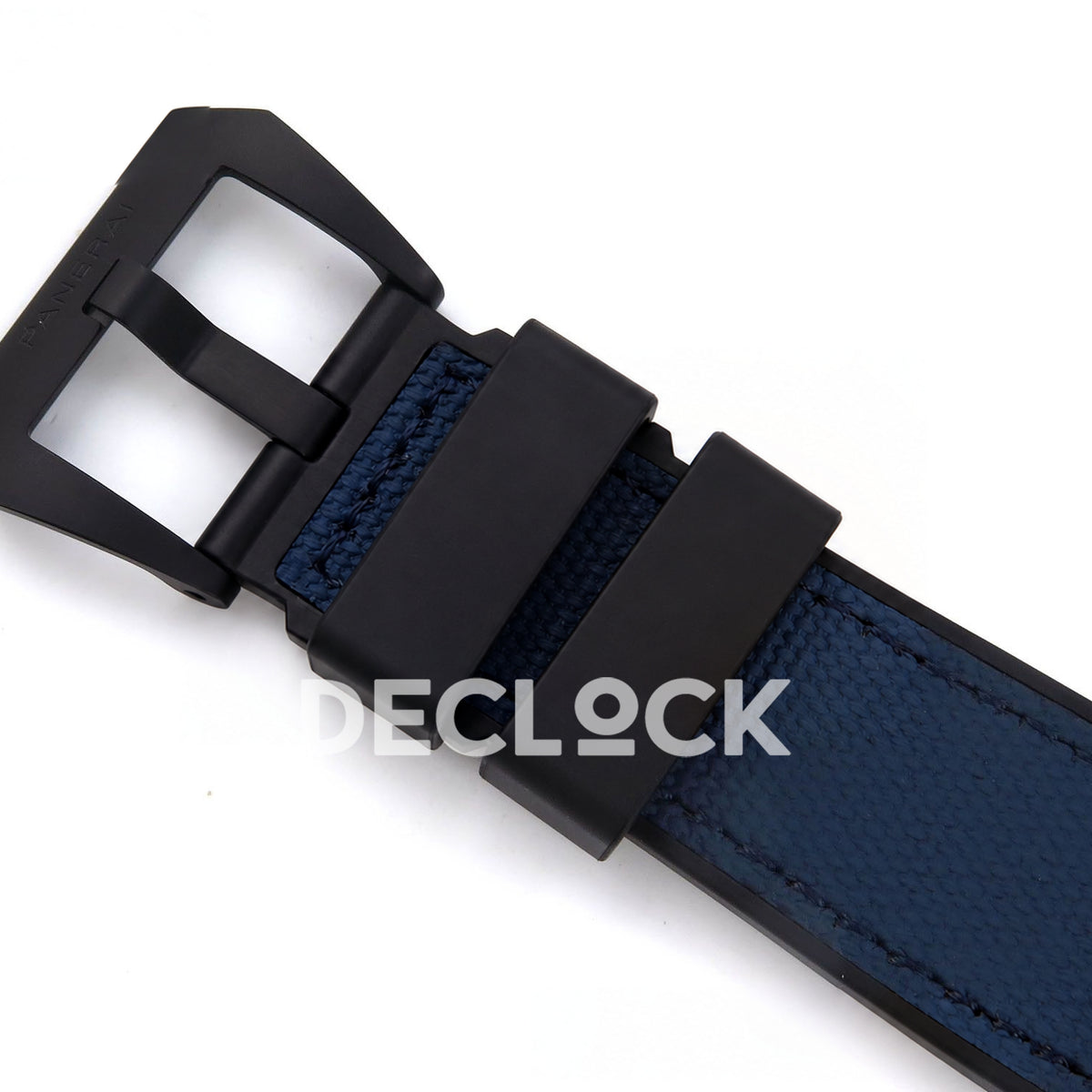 Panerai Luminor Marina Carbotech Luna Rossa PAM01529 Blue Fabric VSF P9010 Updated replica - fabric strap buckle
