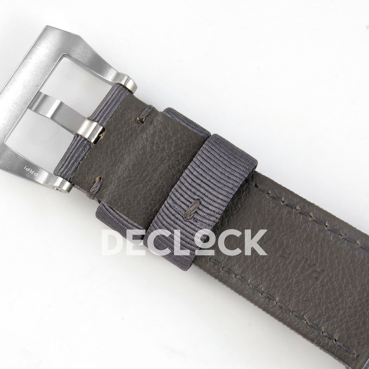 Panerai Luminor Marina Grigio Roccia PAM01358 Grey Nylon VSF P9010 Updated replica - strap reverse