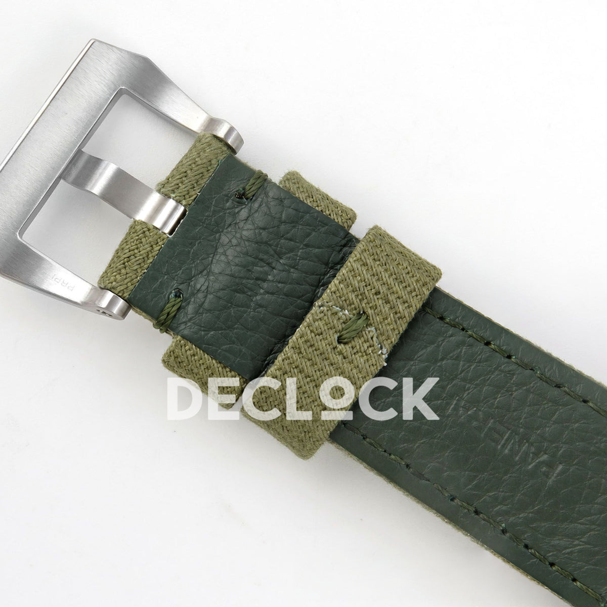 Panerai Luminor Marina Verde Smeraldo PAM01356 Green Nylon VSF P9010 Updated replica - strap reverse