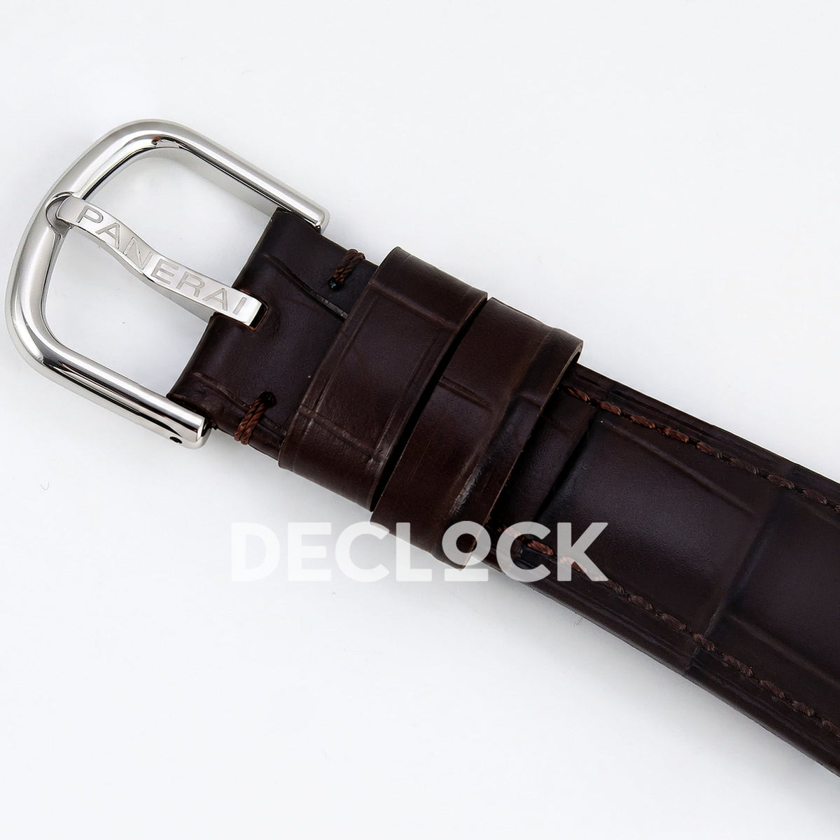 Panerai Radiomir Quaranta PAM01292 White Dial Brown Leather VSF P900 replica - leather strap buckle