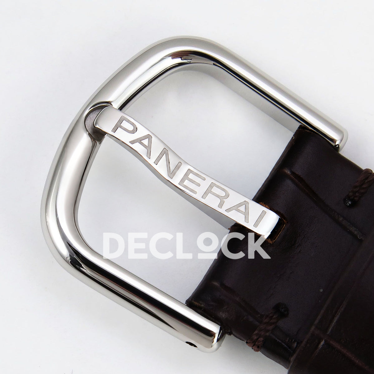 Panerai Radiomir Quaranta PAM01292 White Dial Brown Leather VSF P900 replica - buckle engraving