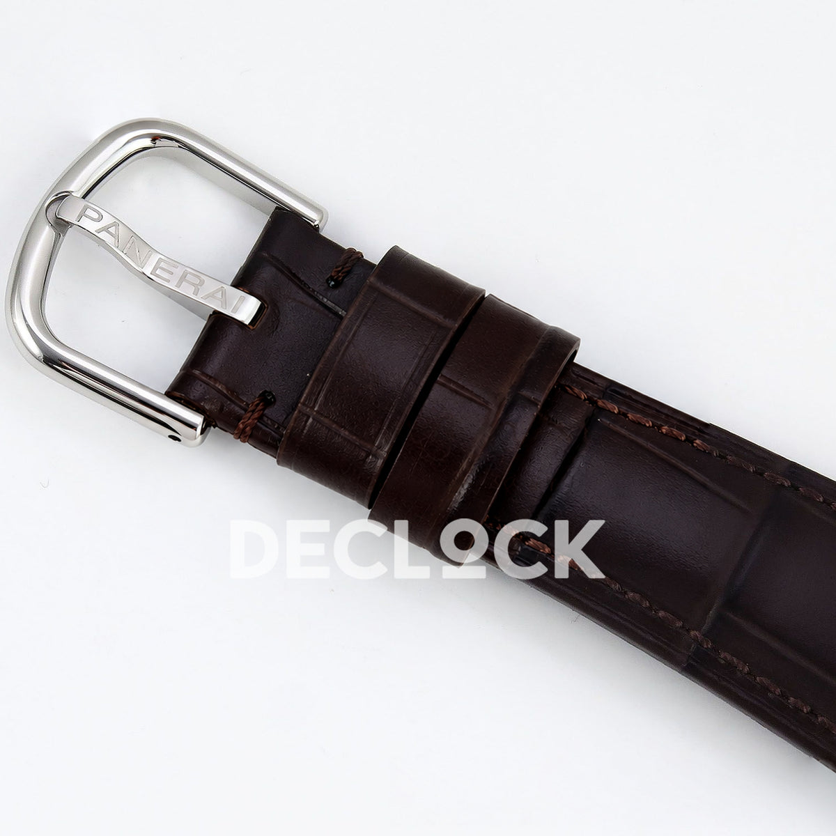 Panerai Radiomir Quaranta PAM01386 Green Dial Brown Leather VSF P900 replica - leather strap buckle