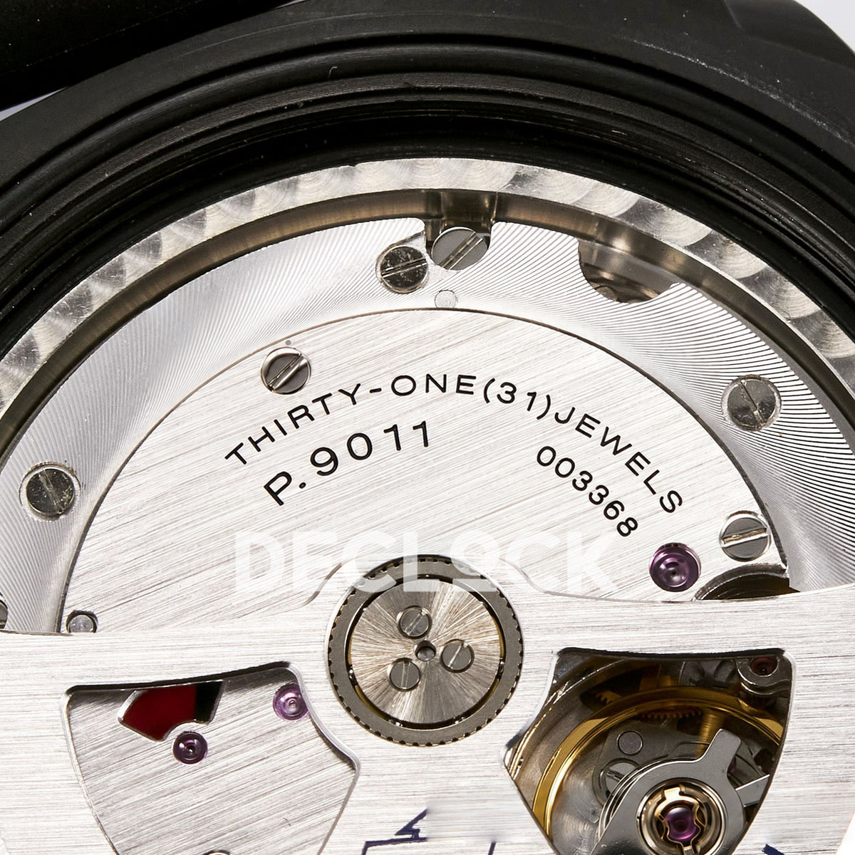 Panerai Submersible Luna Rossa PAM01039 Carbotech Black Rubber VSF Automatic replica - movement engraving