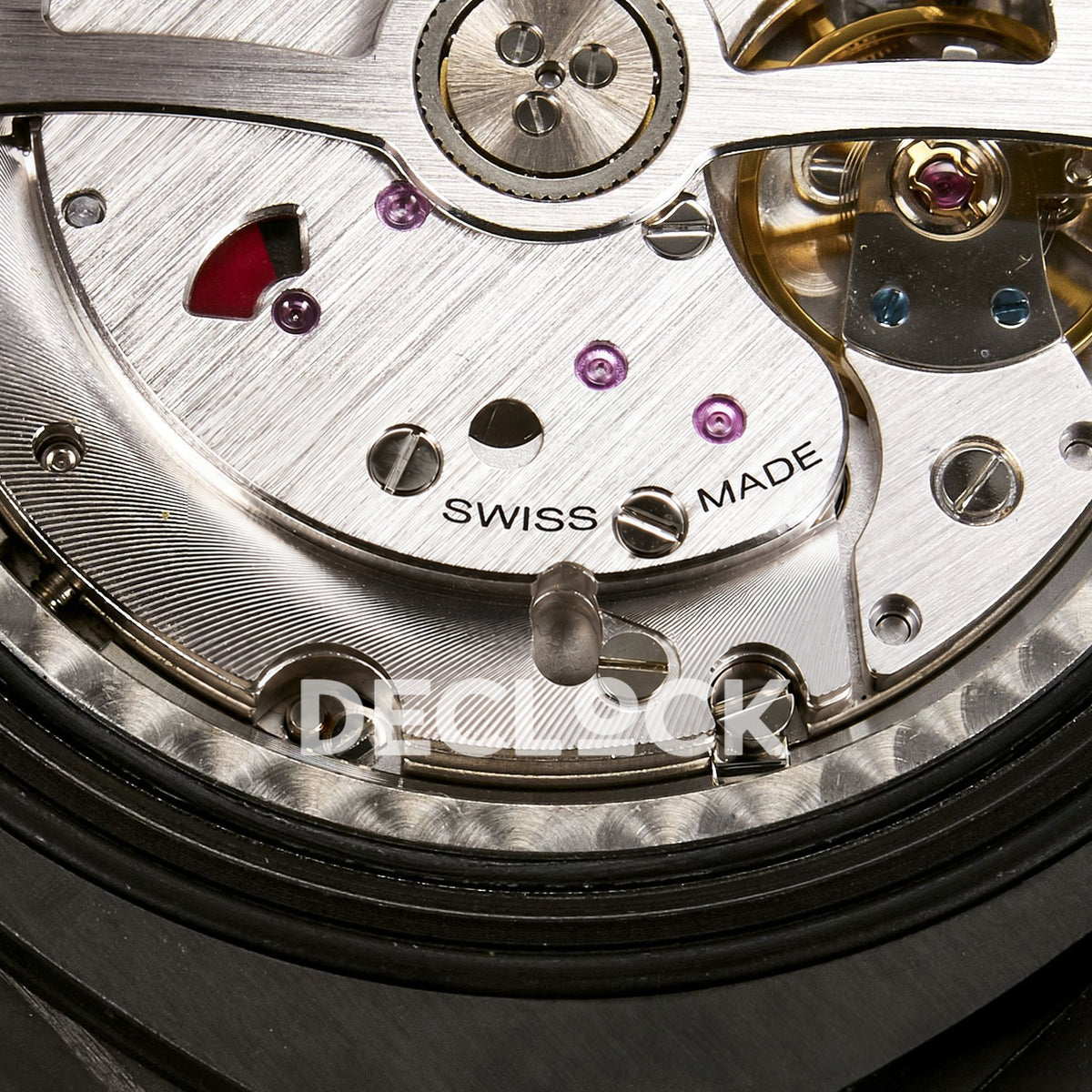 Panerai Submersible Luna Rossa PAM01039 Carbotech Black Rubber VSF Automatic replica - calibre detail