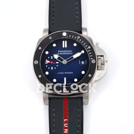 Panerai Submersible Luna Rossa PAM01565 Blue Dial VSF P900 replica - front
