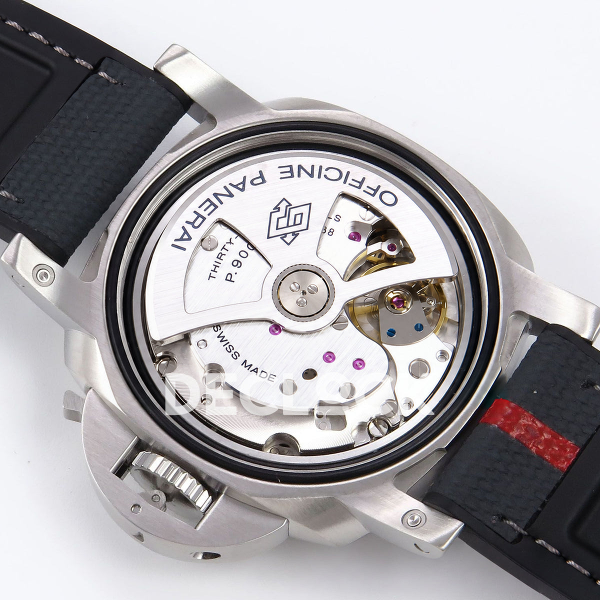 Panerai Submersible Luna Rossa PAM01565 Blue Dial VSF P900 replica - movement angle