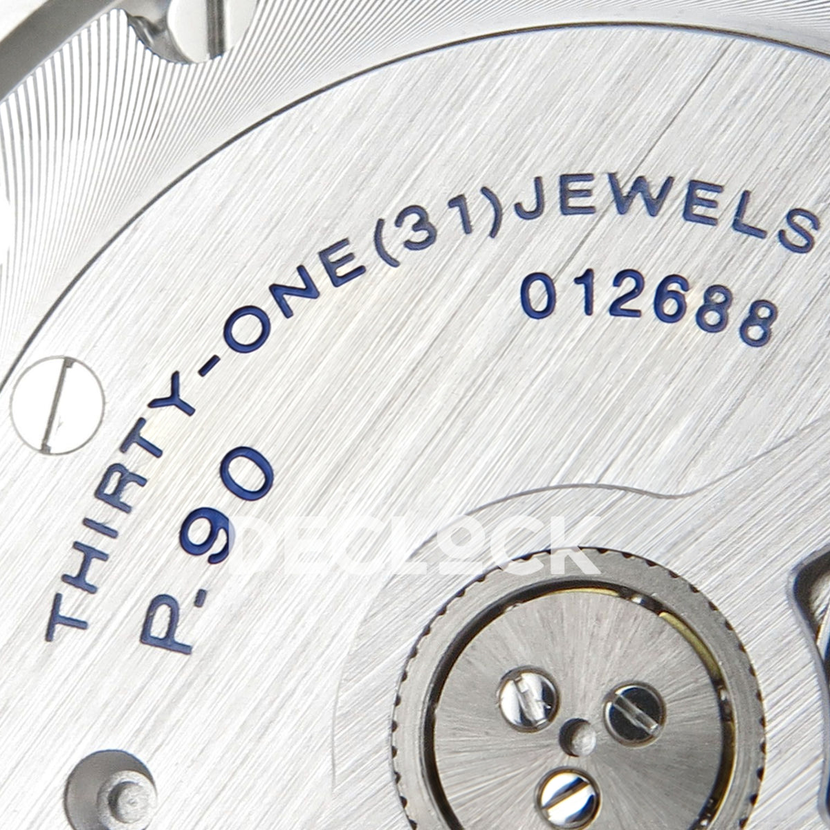 Panerai Submersible QuarantaQuattro Luna Rossa PAM01681 Silver Dial VSF P900 replica - calibre engraving