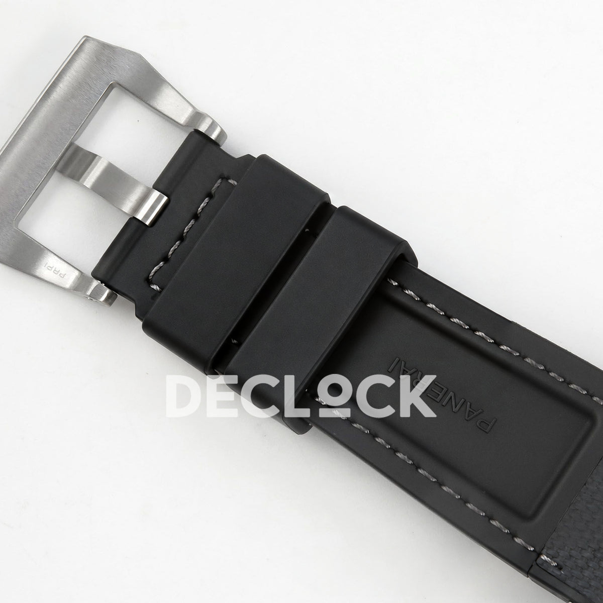 Panerai Submersible QuarantaQuattro Luna Rossa PAM01681 Silver Dial VSF P900 replica - strap reverse