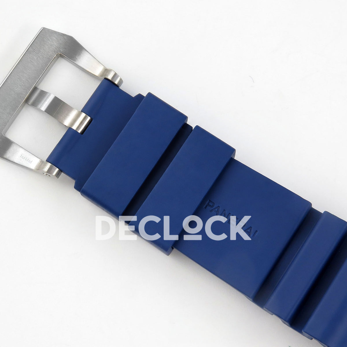 Panerai Submersible Mike Horn PAM01676 Blue Dial Rubber VSF P900 replica - strap reverse