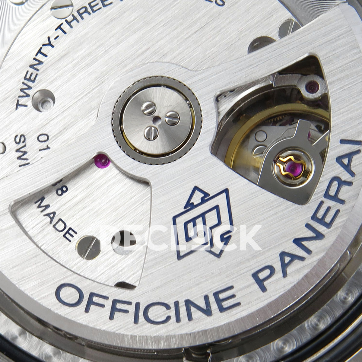 Panerai Submersible Navy SEALs Titanio PAM01669 Camouflage VSF P900 replica - rotor detail