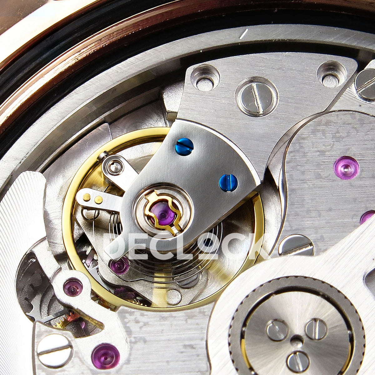 Panerai Submersible PAM02164 Rose Gold Black Rubber VSF P900 replica - balance detail