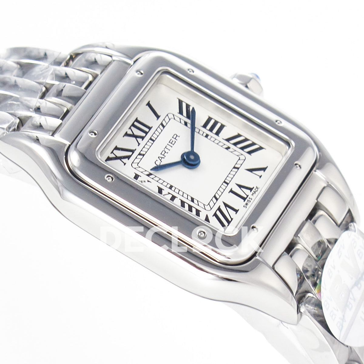 Panthère De Cartier Medium 37x27mm Steel White Dial Asian AAA+ Replica – angle 06