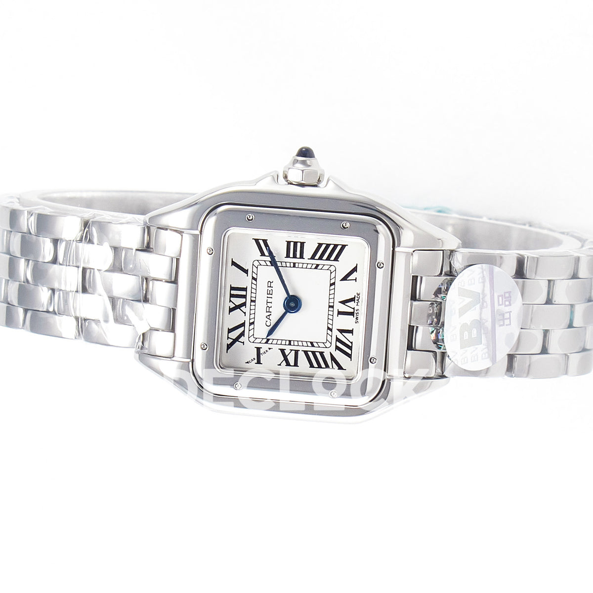 Panthère De Cartier Medium 37x27mm Steel White Dial Asian AAA+ Replica – angle 08