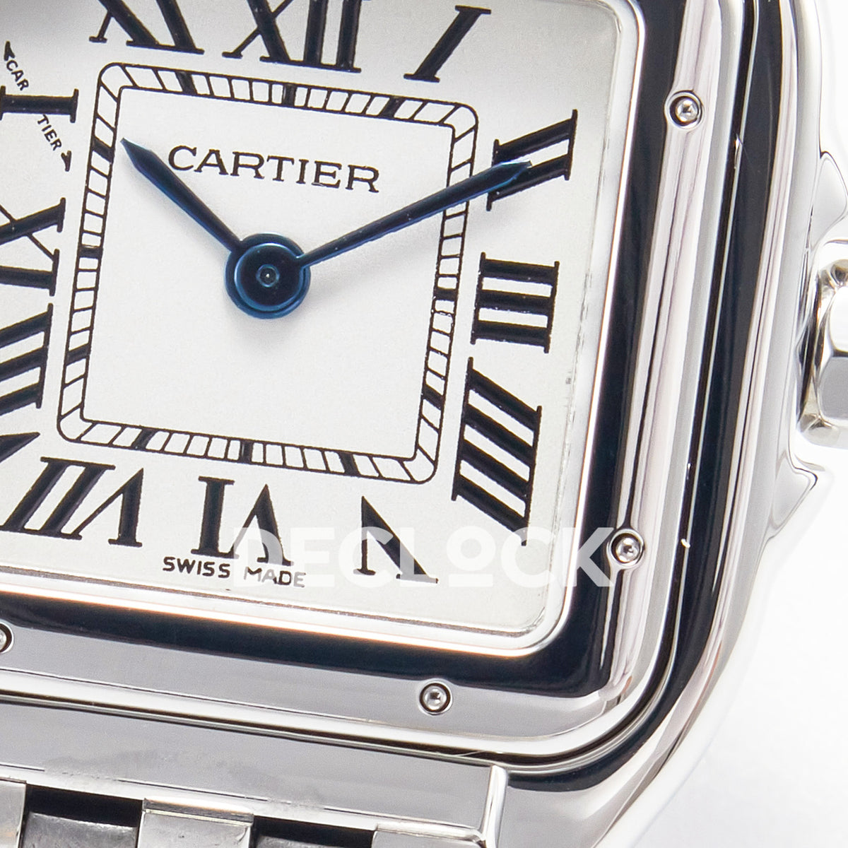 Panthère De Cartier Medium 37x27mm Steel White Dial Asian AAA+ Replica – dial detail 10